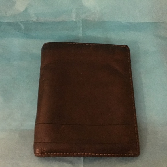 Fossil Men’s Dark Brown Billfold Wallet - Picture 1 of 5